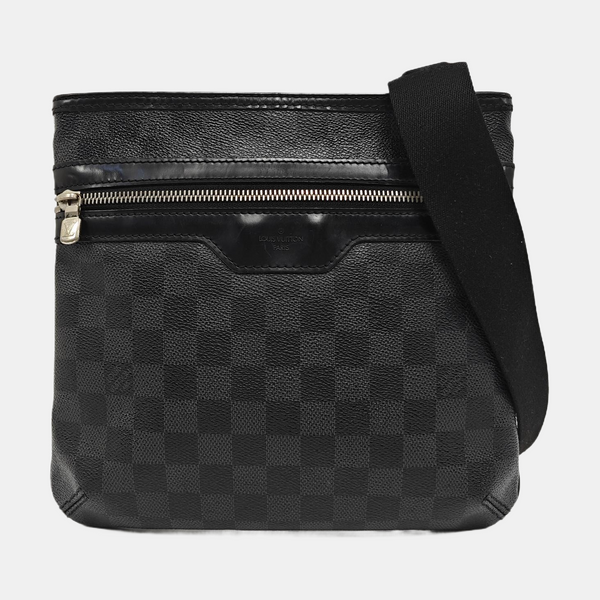 THOMAS Damier Graphite Coated Canvas Gray