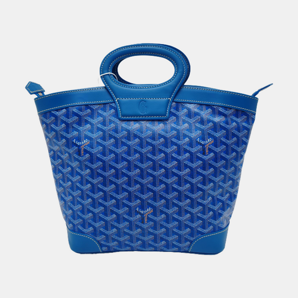 Coated Canvas Mini Blue