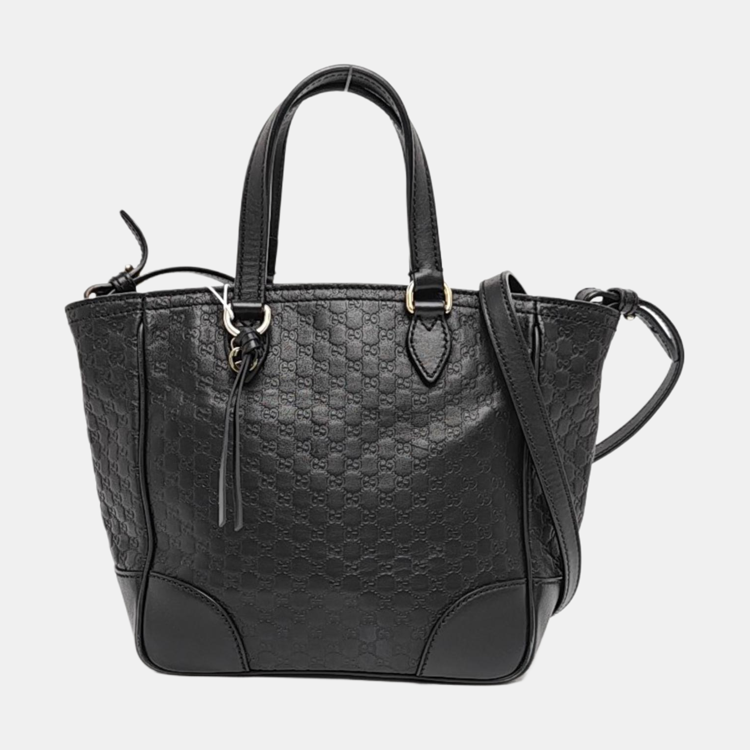 Bree Monogram Calfskin Black