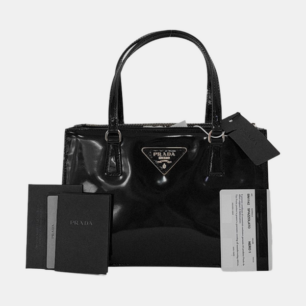 Galleria Small Calfskin Black