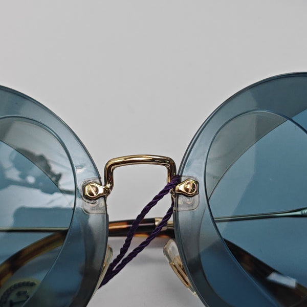 Metal Sunglasses Blue
