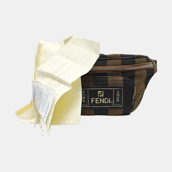 Canvas Belt Bag Brown