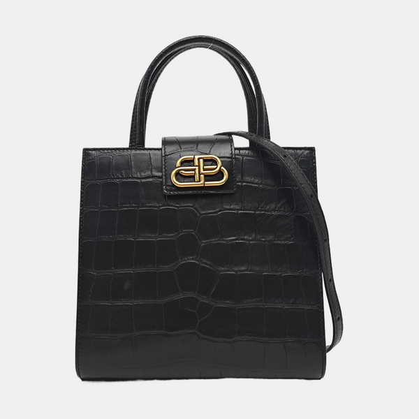 Sharp Calfskin Black