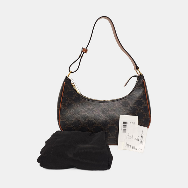 AVA Small Coated Canvas Brown