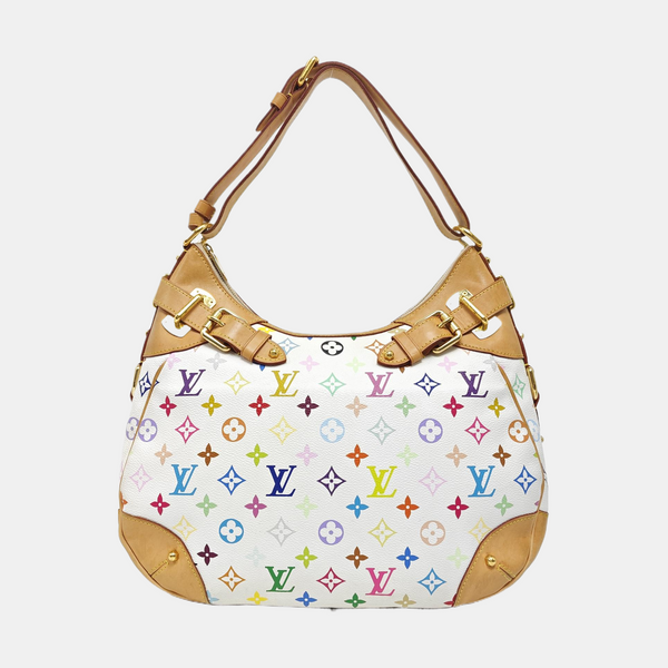 LV × TM GRETA Monogram Coated Canvas White