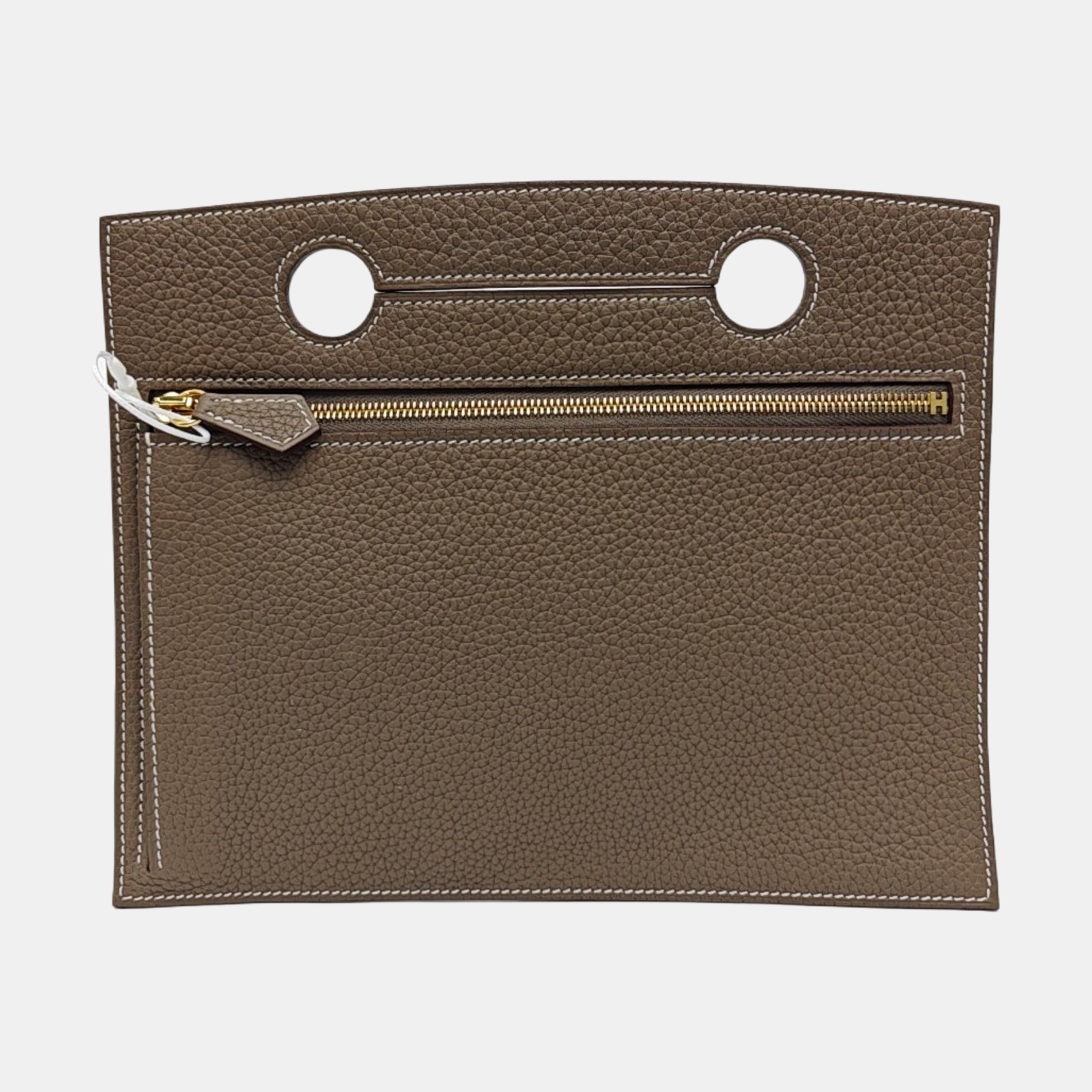 Togo Clutch Gray