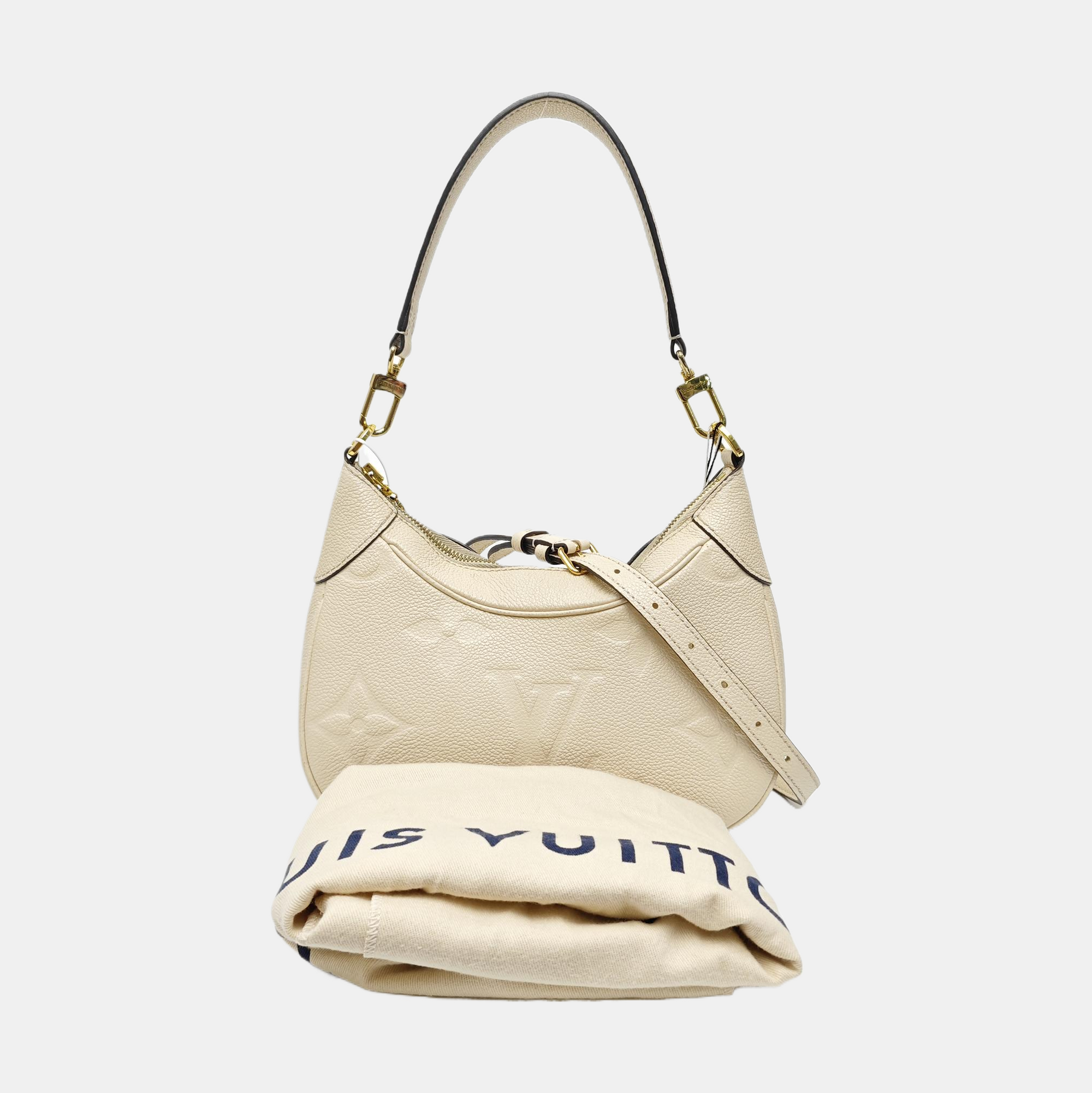 BAGATELLE Monogram Calfskin White