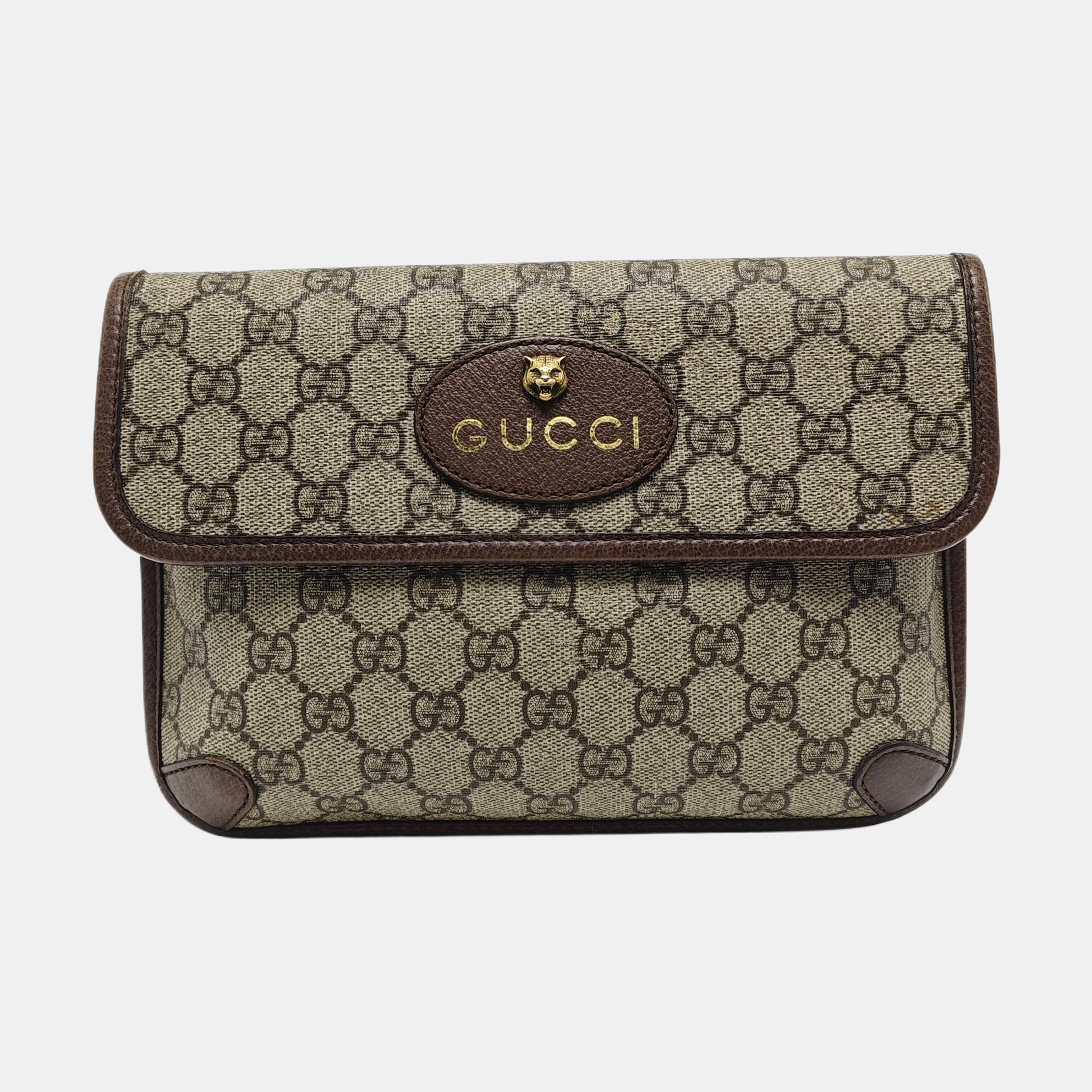 Neo Vintage Monogram Coated Canvas Beige