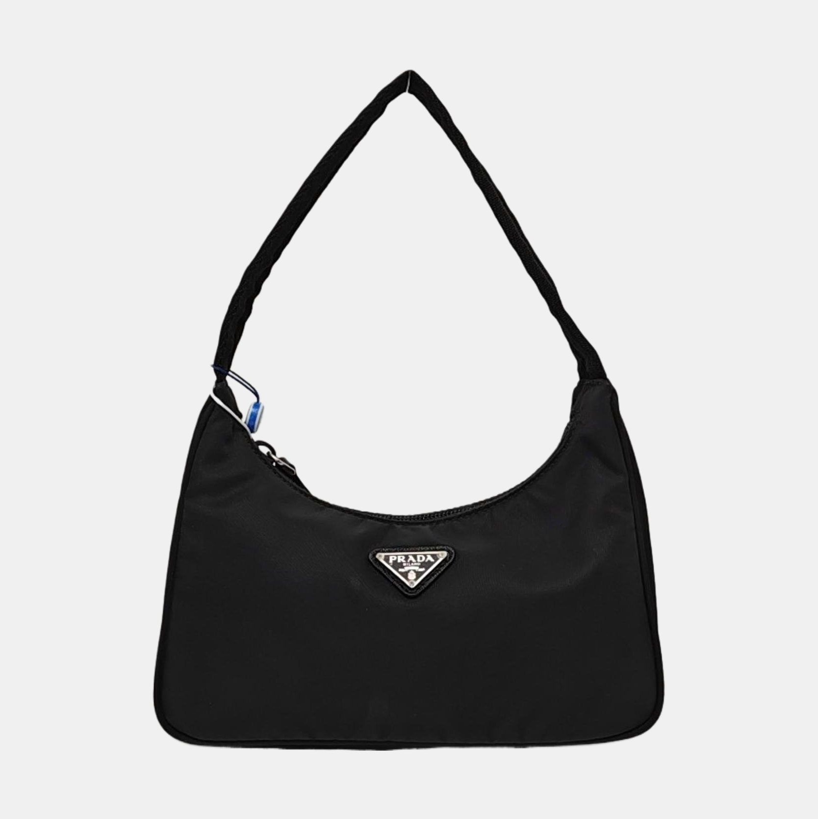 Authenticated pre-owned  Re-Edition2000 Mini Nylon Black - Top Handle Bag at Looply