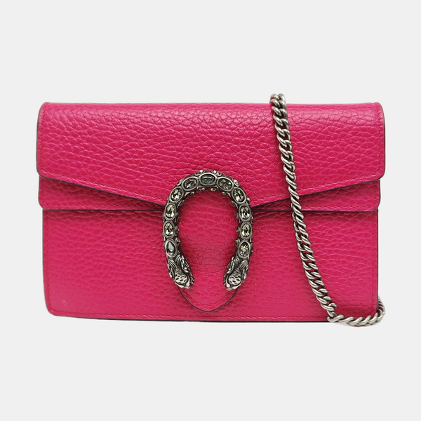 Dionysus Super Mini Calfskin Red
