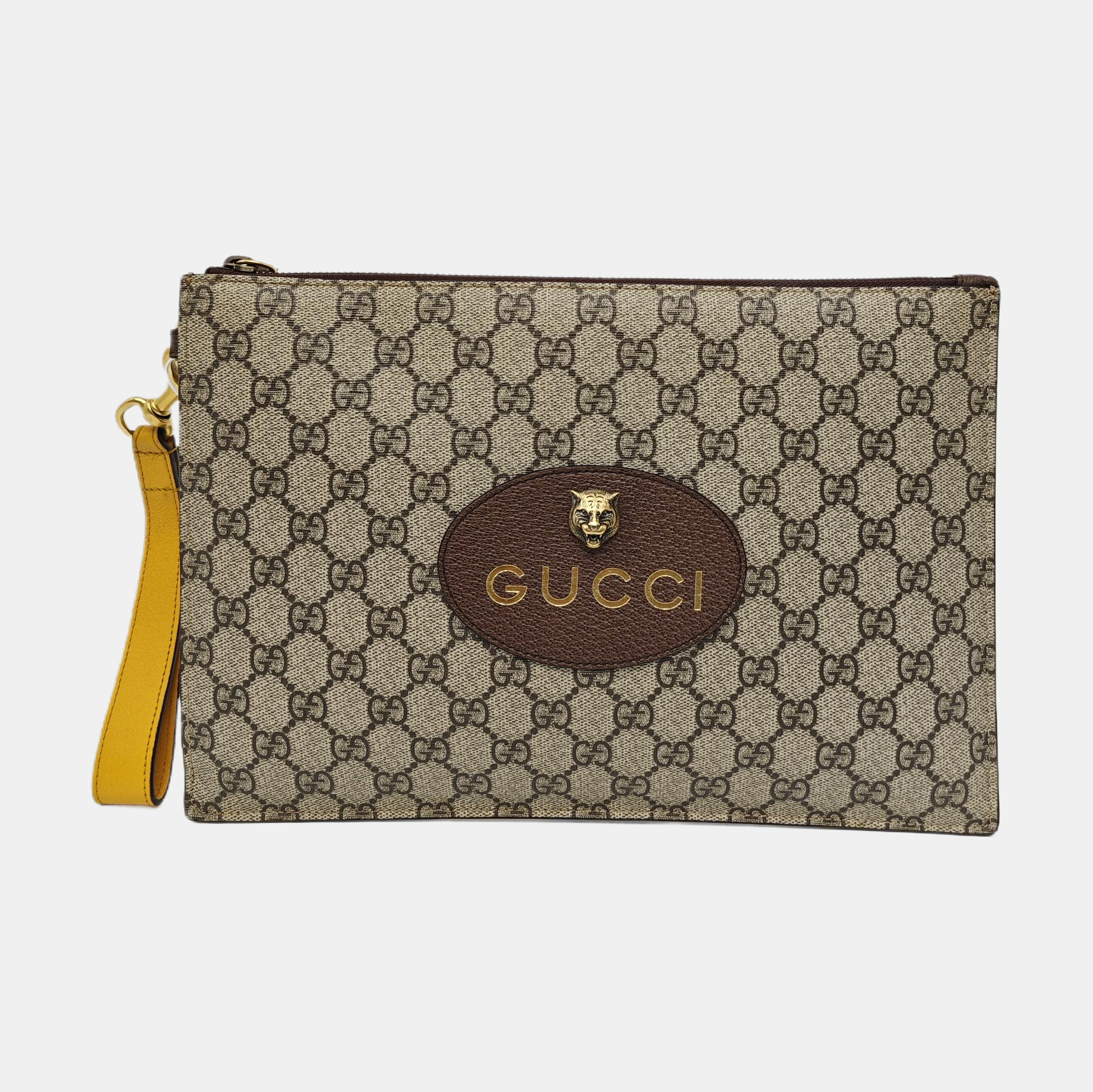 Neo Vintage Monogram Coated Canvas Beige