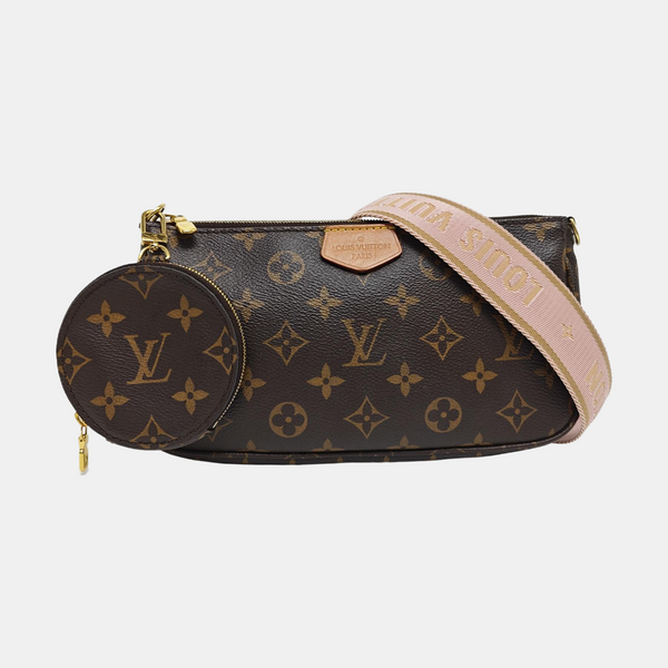 MULTI Monogram Coated Canvas Brown