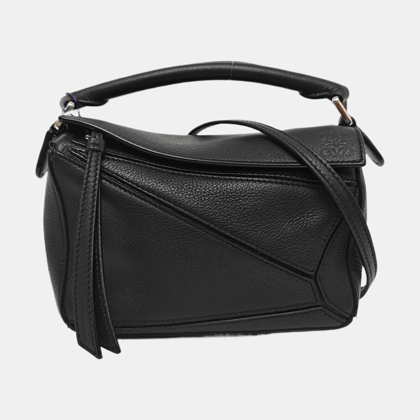 Puzzle Mini Calfskin Black
