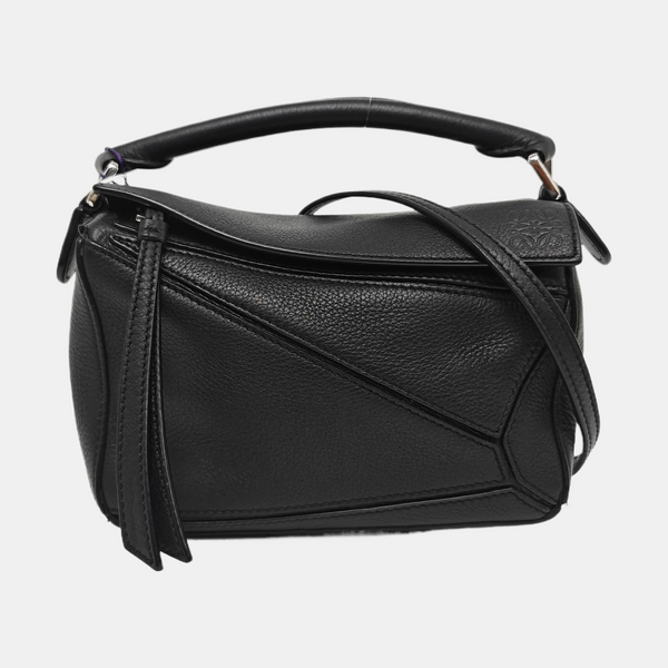 Puzzle Mini Calfskin Black