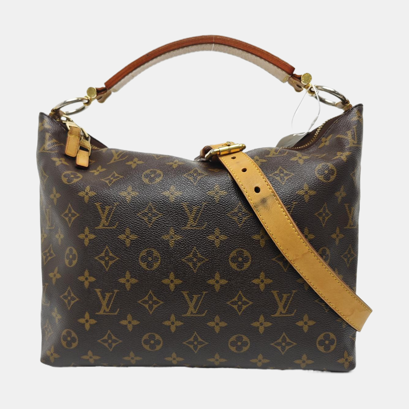 VINTAGE SULLY PM Monogram Coated Canvas Brown