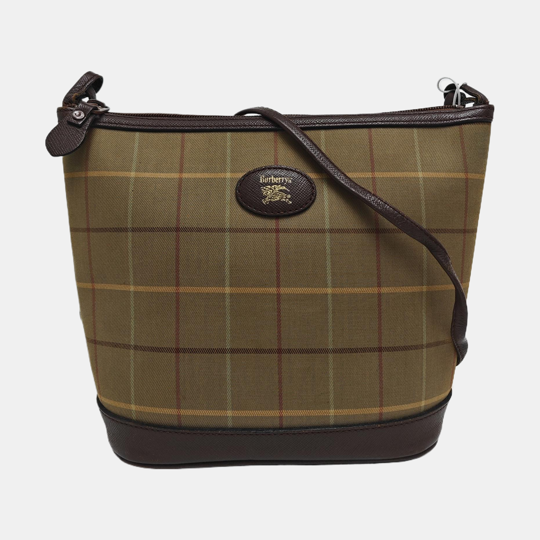 Canvas Bucket Bag Green