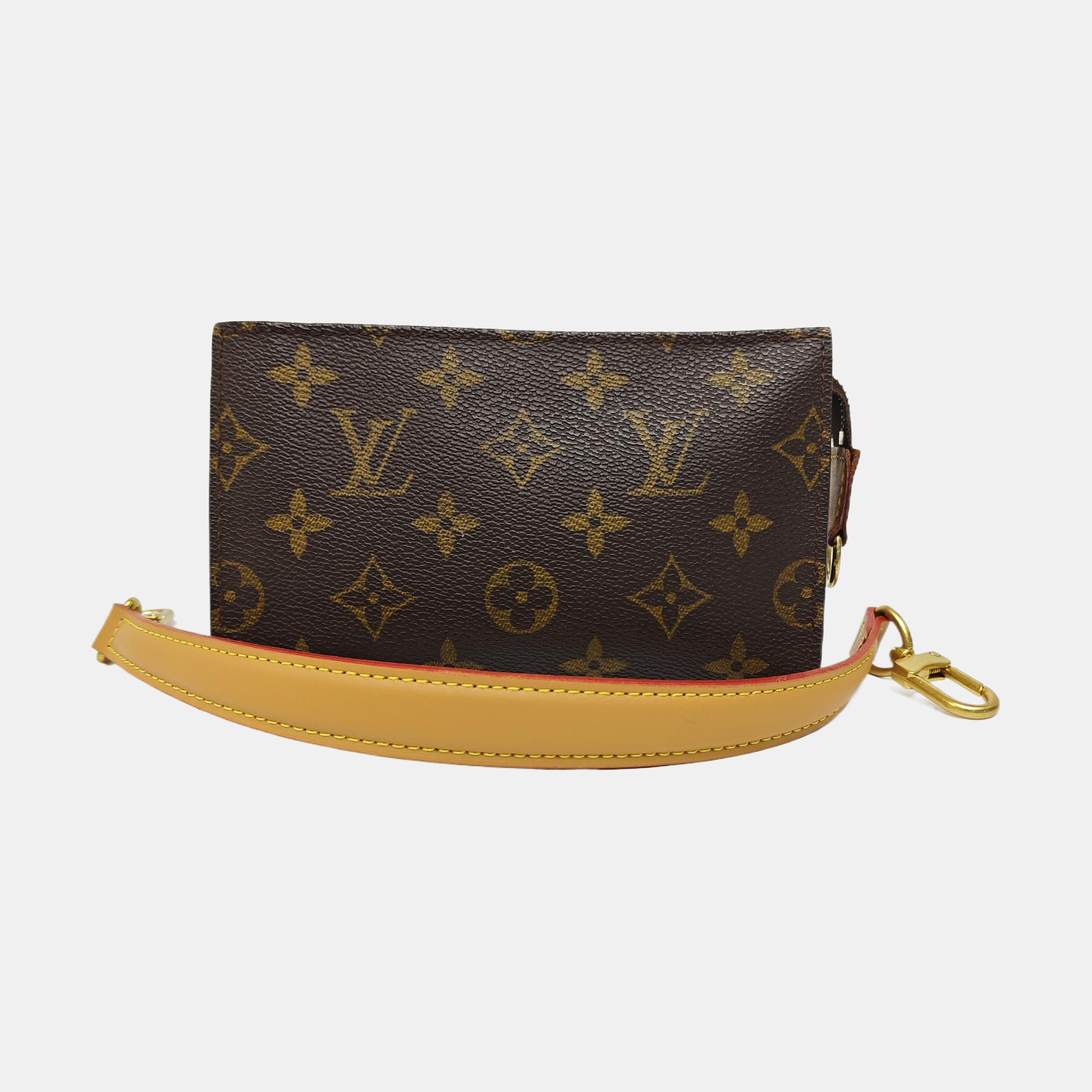 BUCKET Monogram Coated Canvas Brown