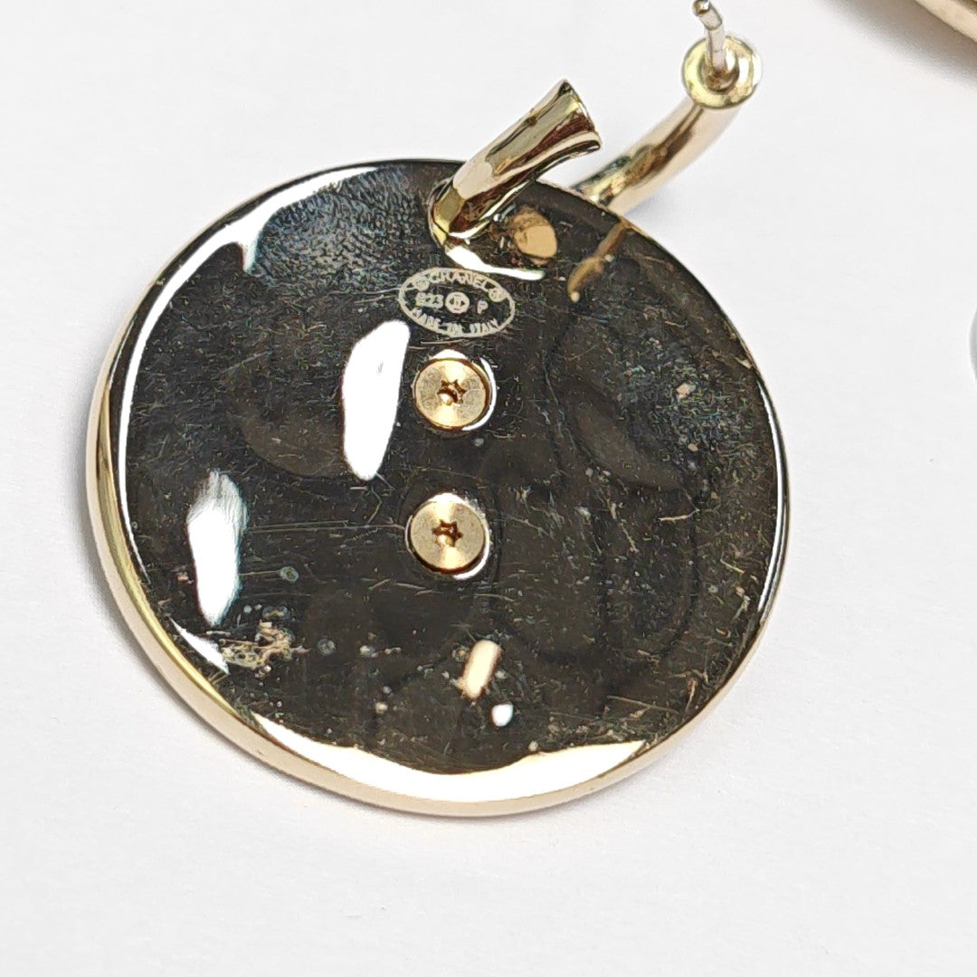 Metal Gold Earrings
