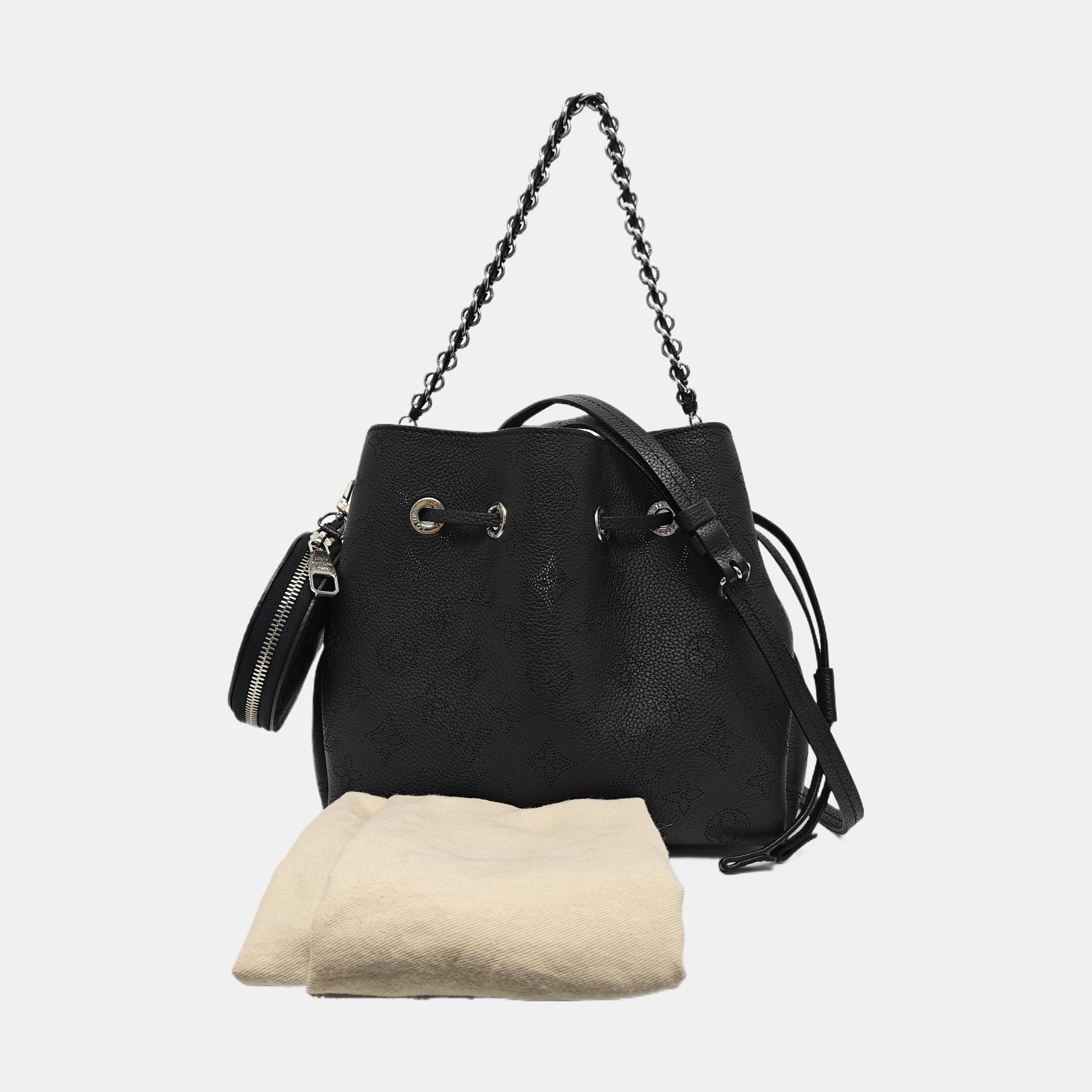 BELLA Monogram Calfskin Black