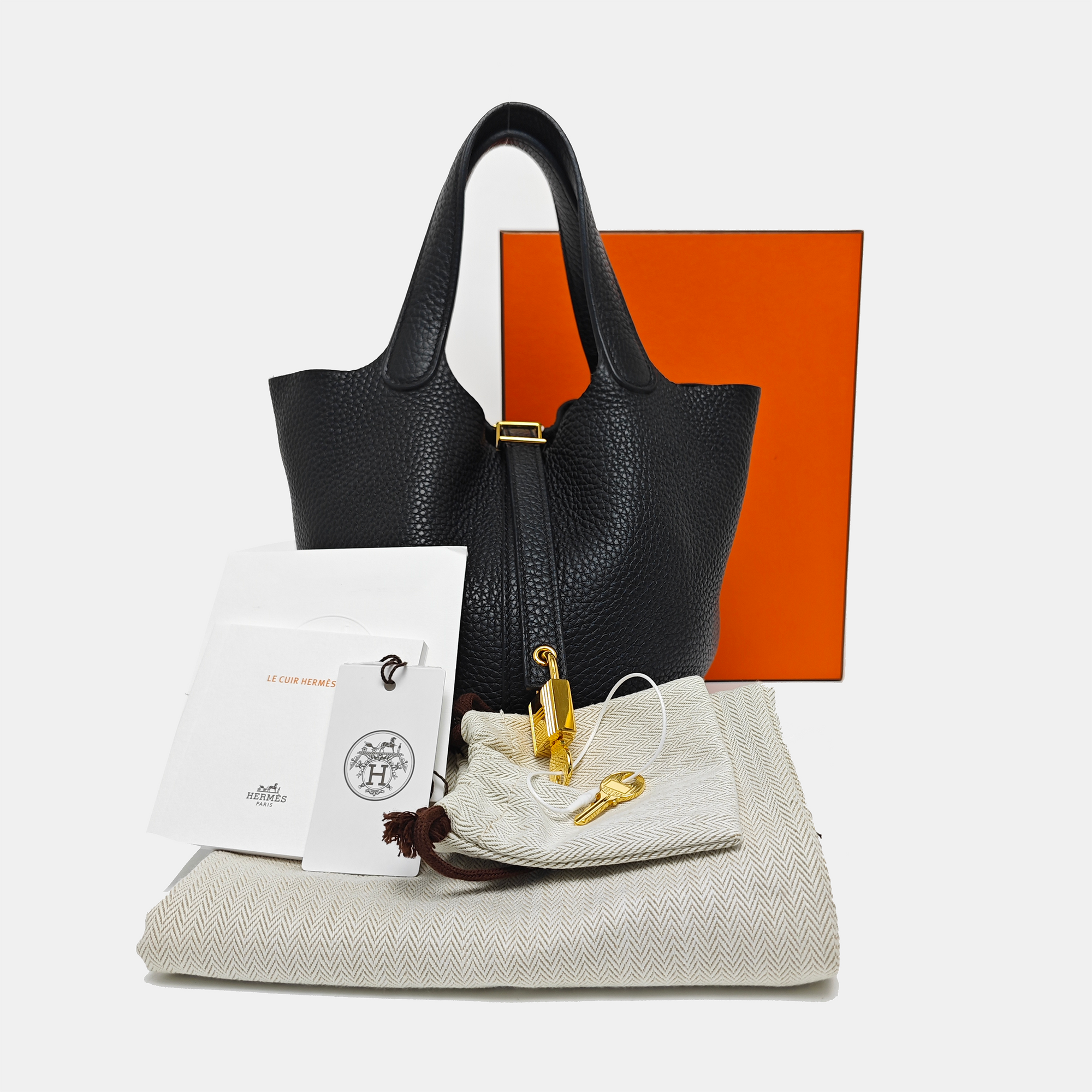 Picotin Lock Clemence Negro