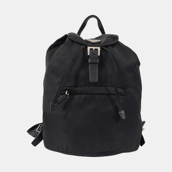 Nylon Backpack Black