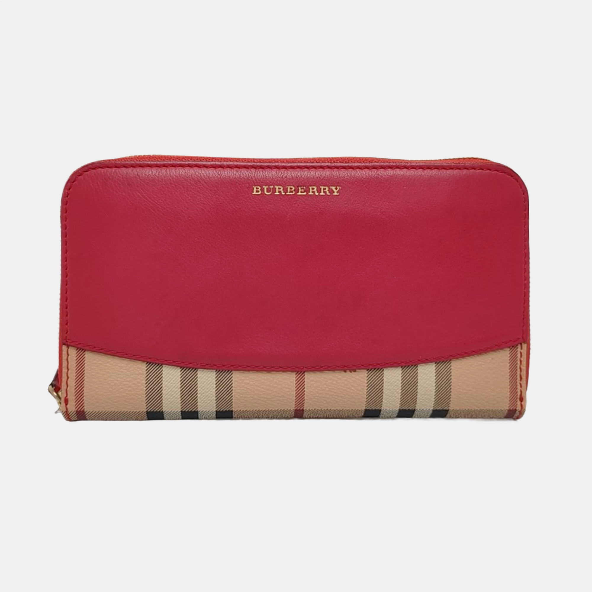 Coated Canvas Wallet Pink