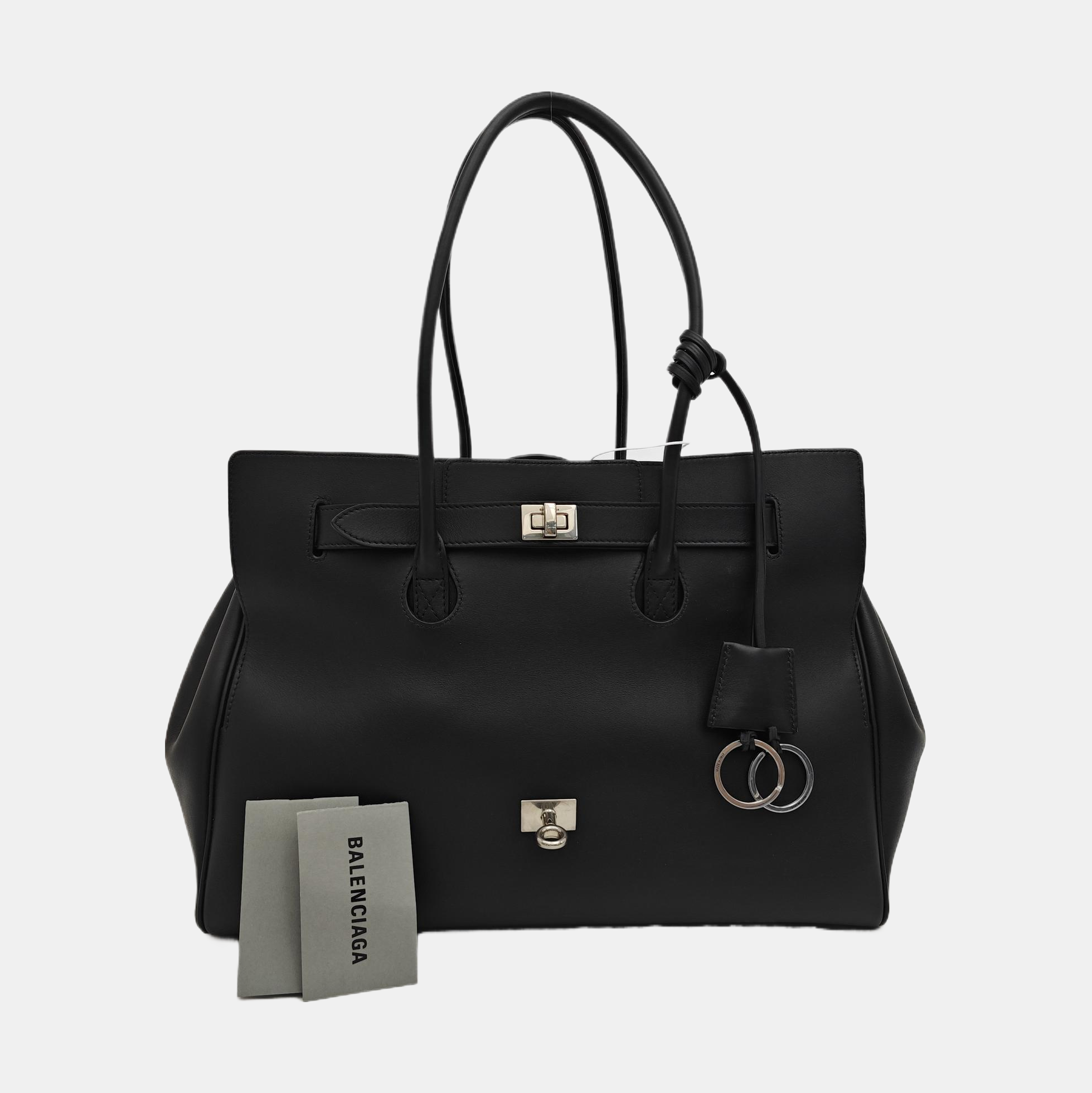 BEL AIR Medium Calfskin Black