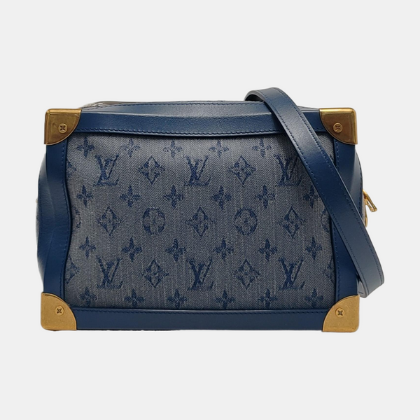 SOFT TRUNK Monogram Denim Blue