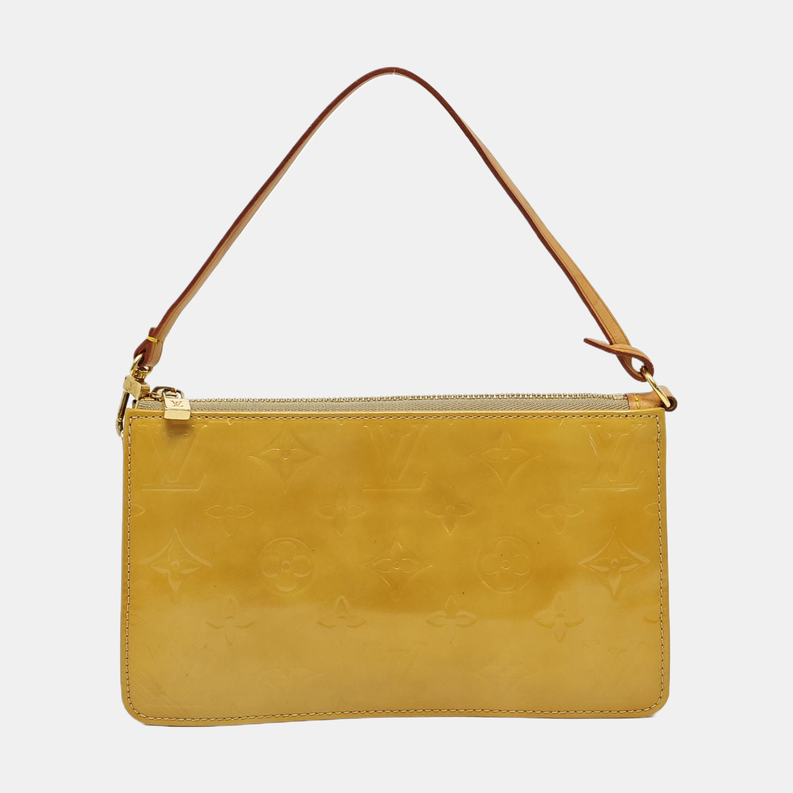 LEXINGTON Monogram Patent Leather Yellow