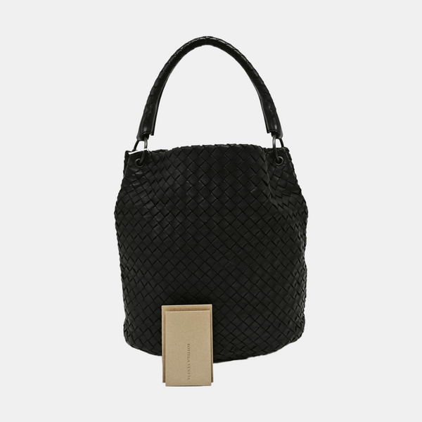 Lambskin Bucket Bag Blue