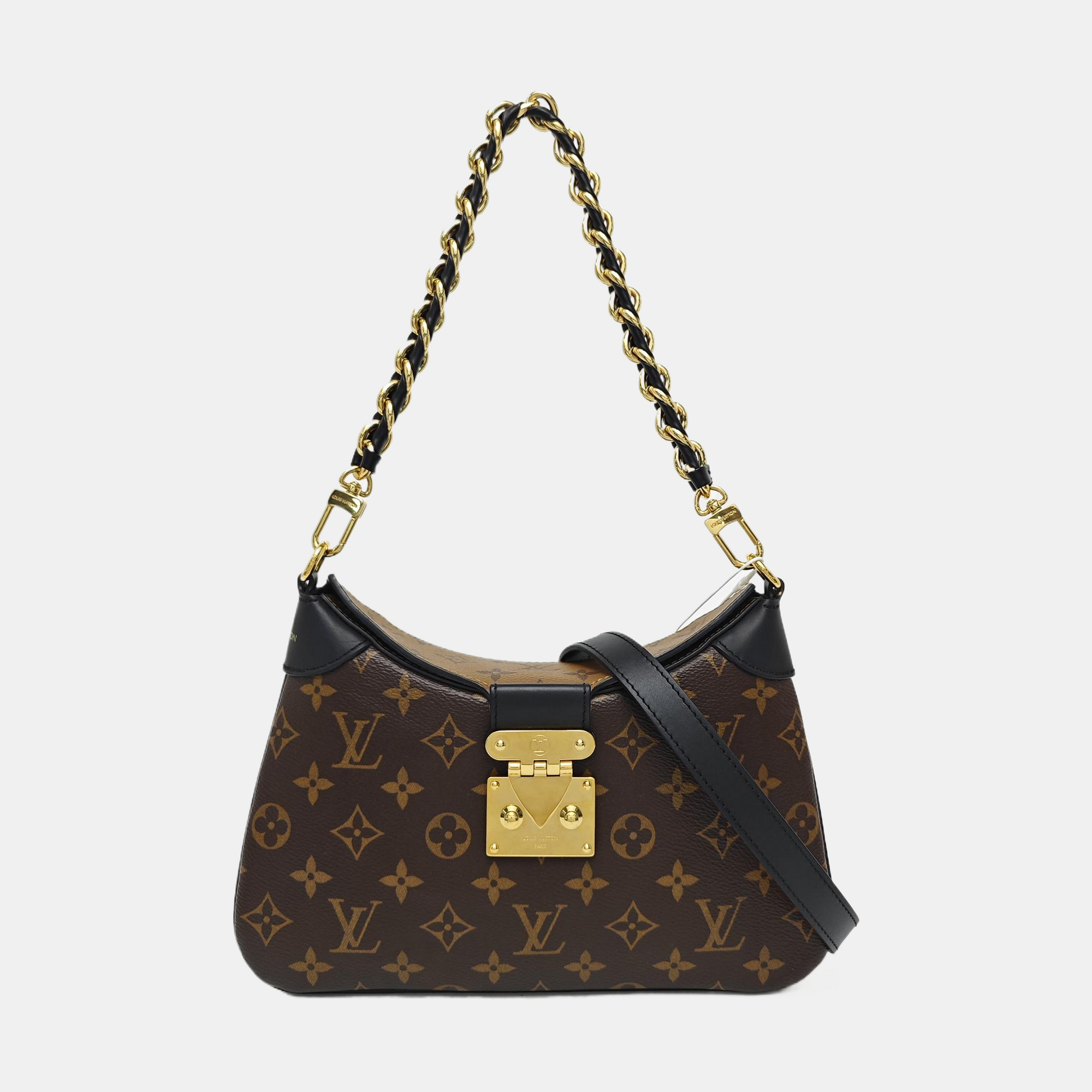 TWINNY Monogram Coated Canvas Brown