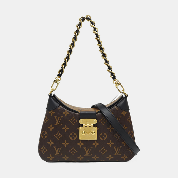 TWINNY Monogram Coated Canvas Brown