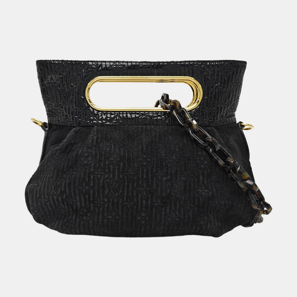 MOTARD Quilted Suede Black