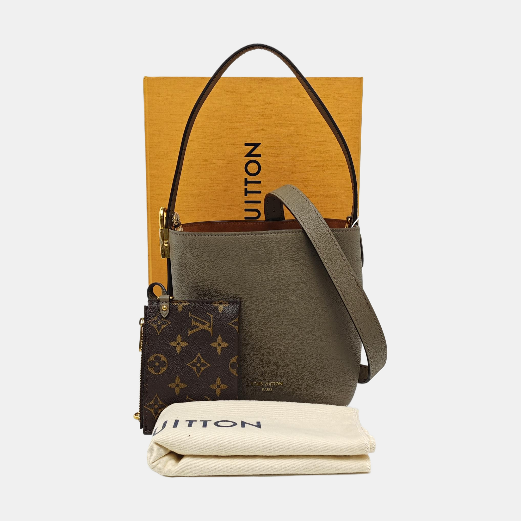 ALL IN BB Calfskin Gray
