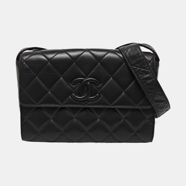 Quilted Lambskin Black