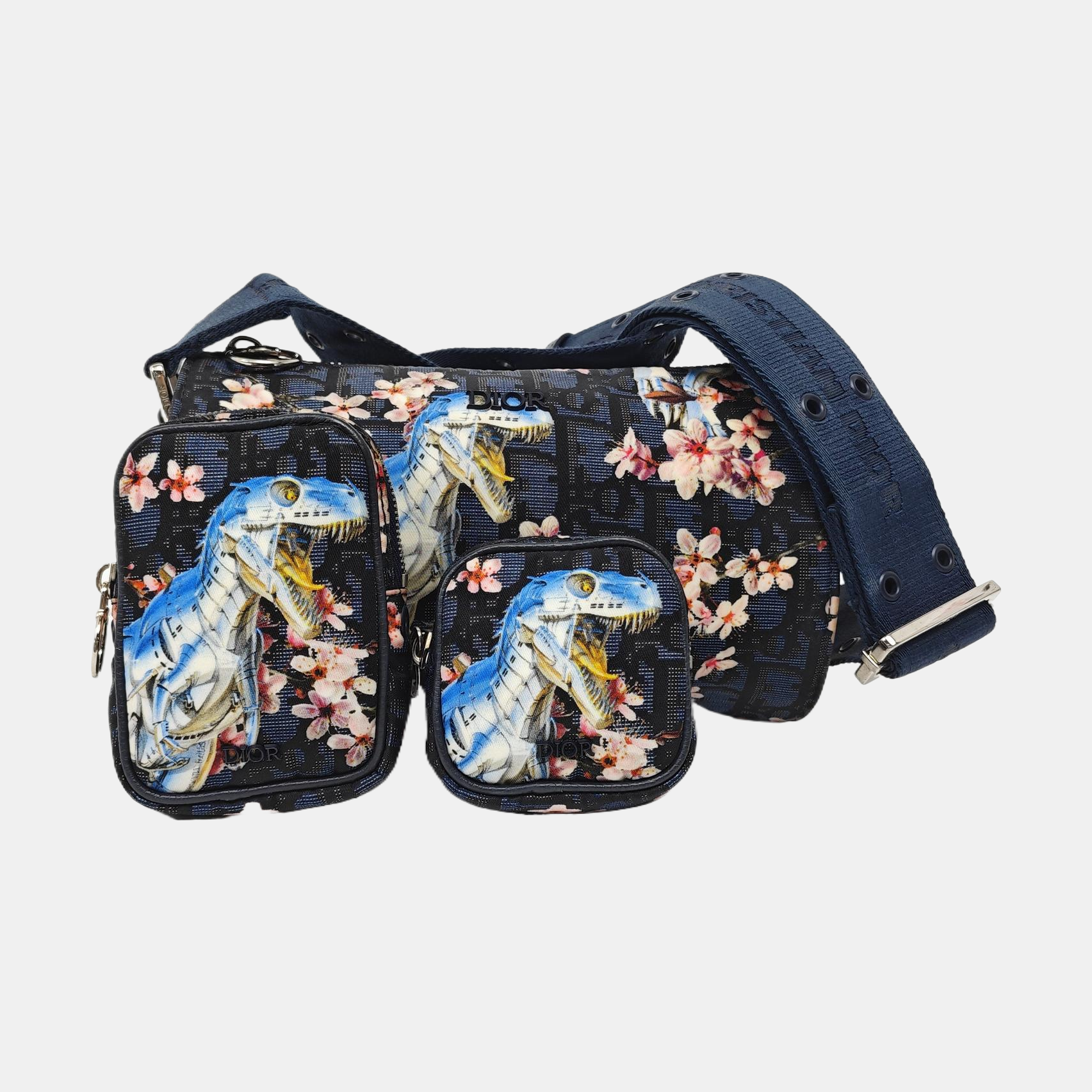 Roller Oblique Canvas Blue