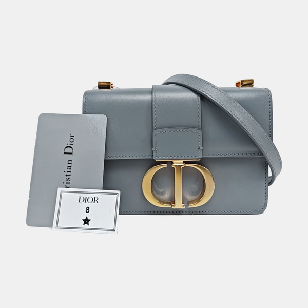 30 Montaigne Super Mini Calfskin Blue