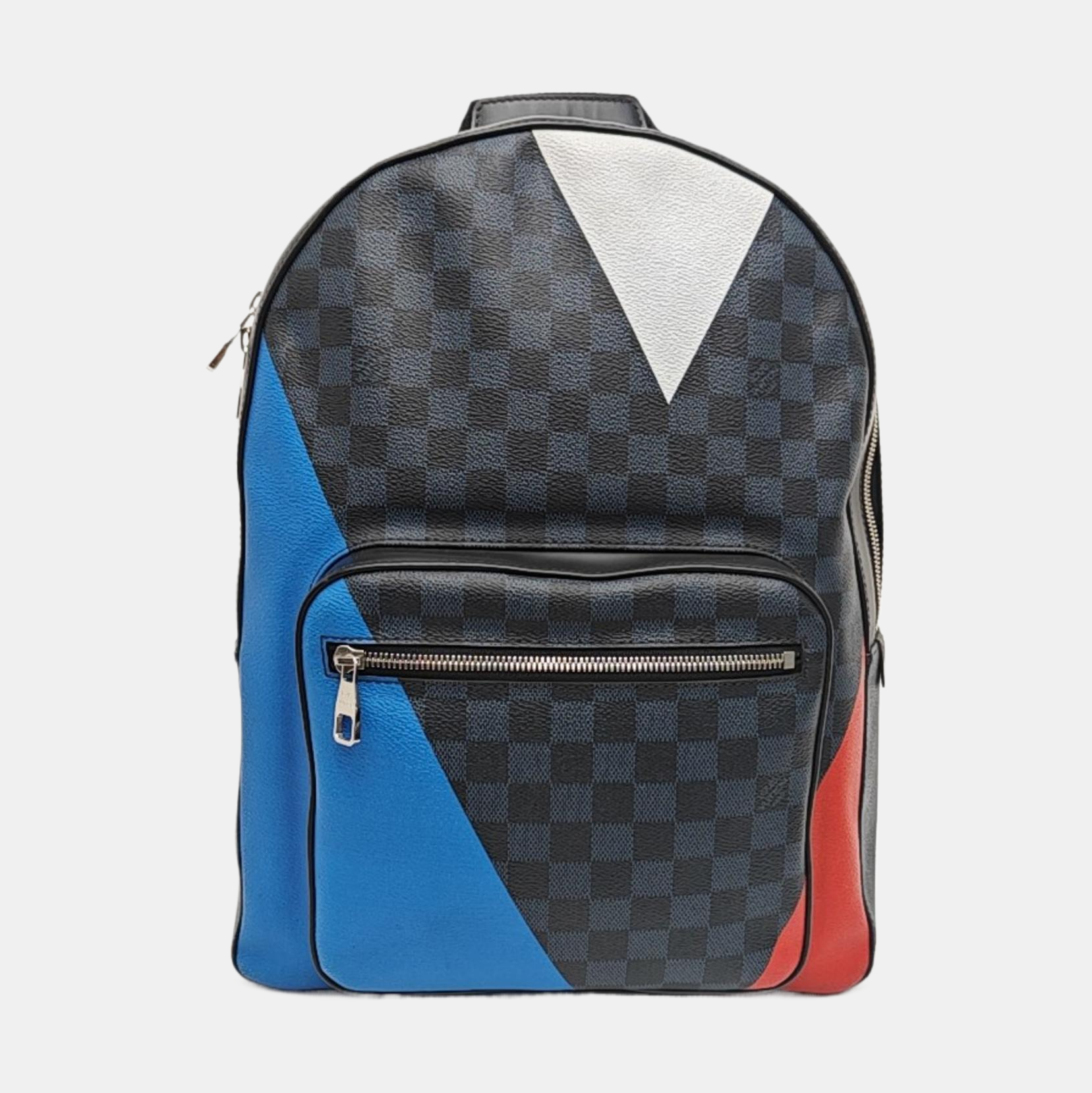 JOSH Damier Graphite Coated Canvas Black