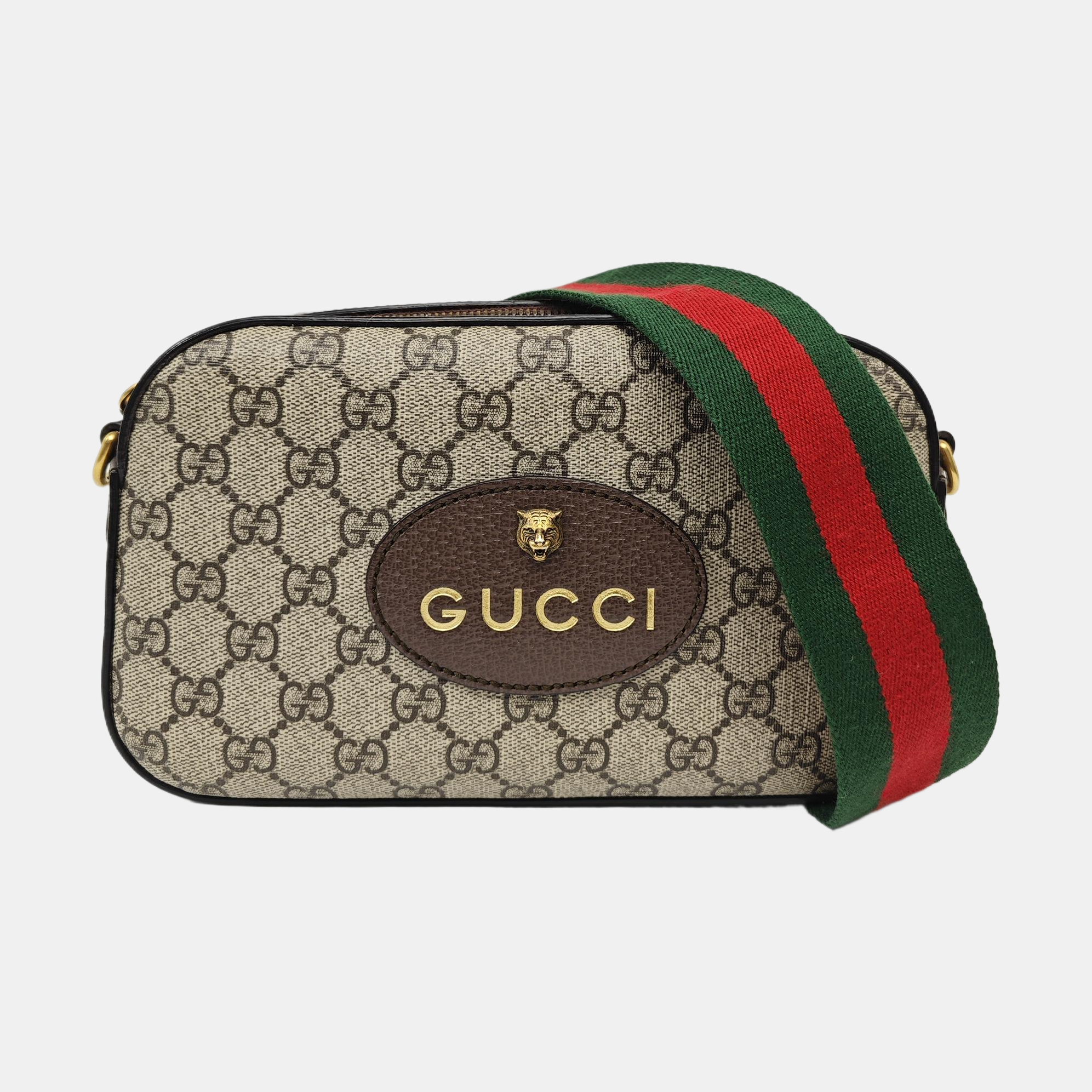 Neo Vintage Monogram Coated Canvas Beige
