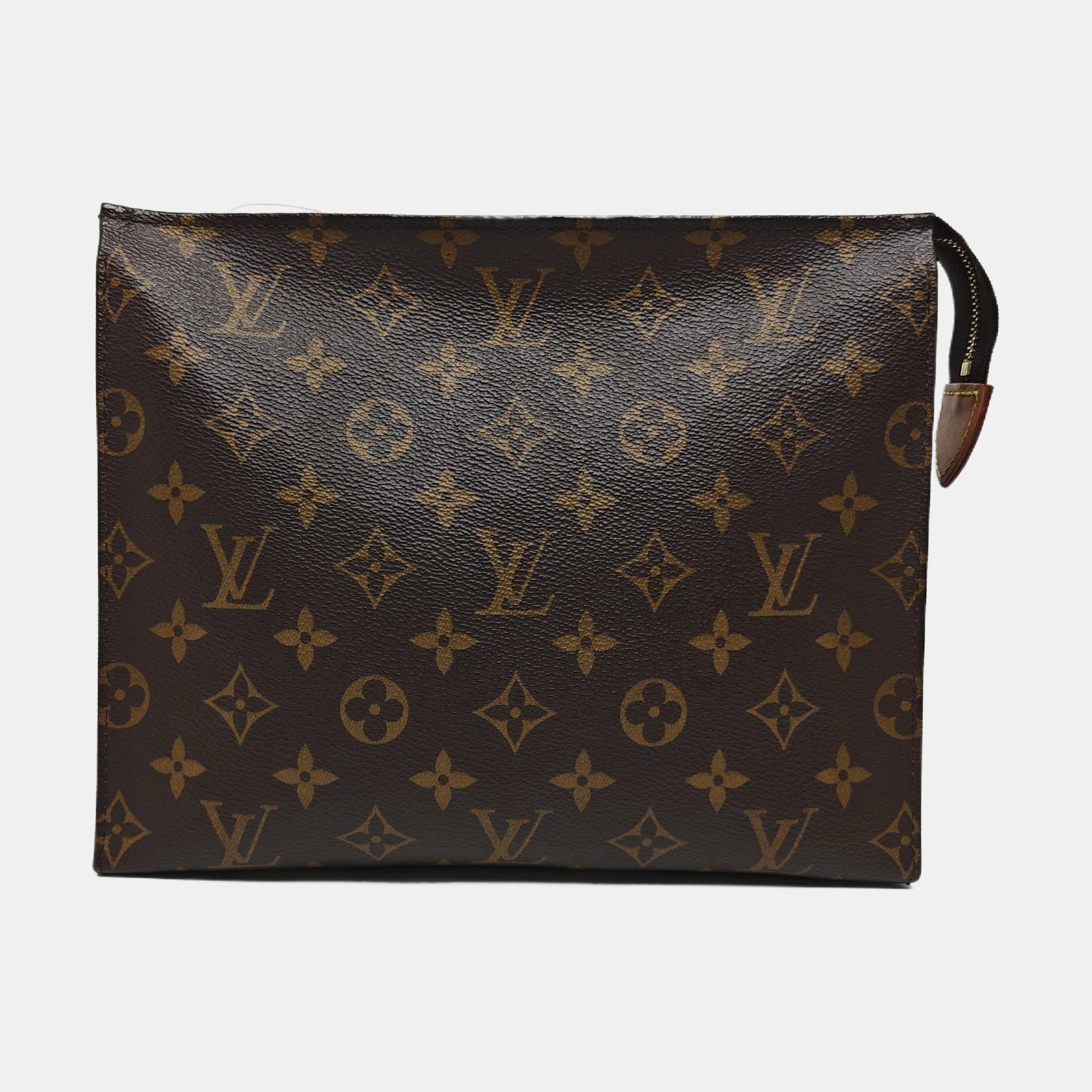 TOILET POCKET 26 Monogram Coated Canvas Brown