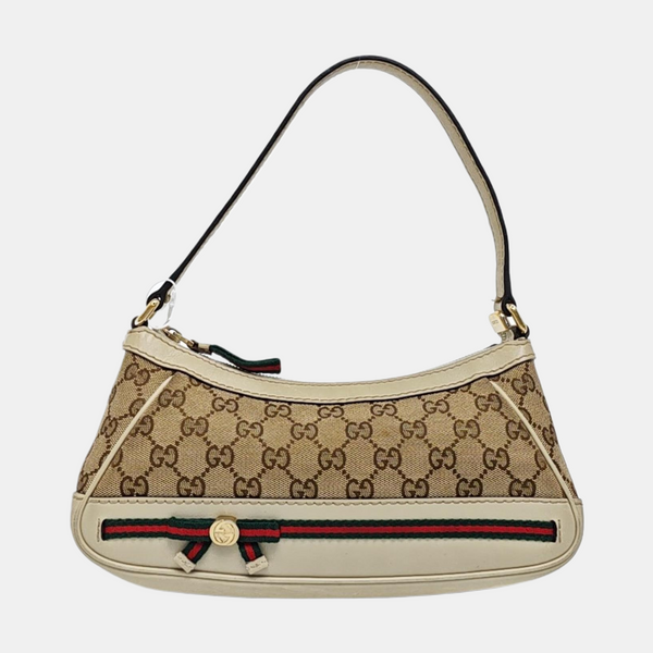 Mayfair Monogram Canvas Beige