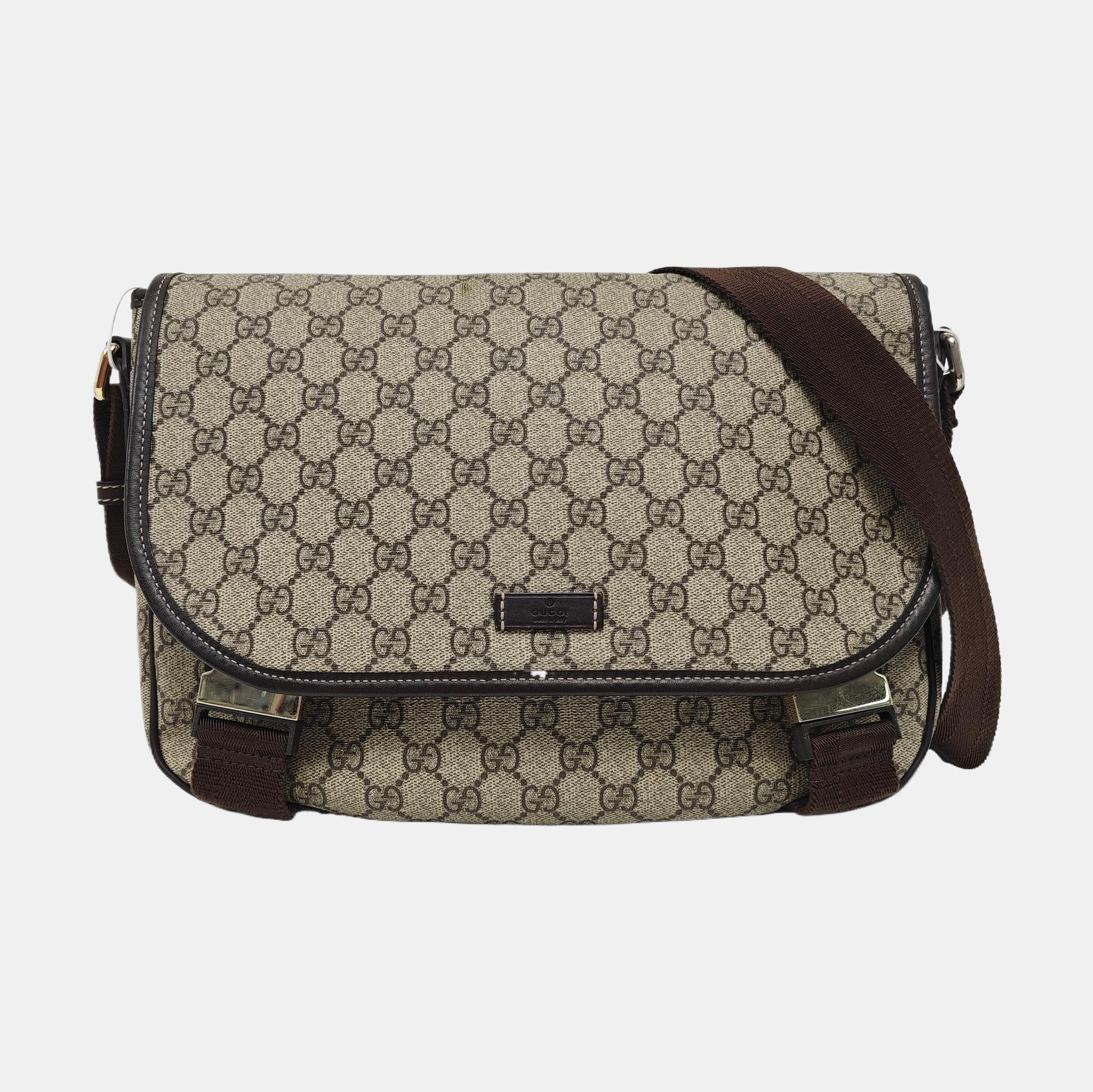 GG Imprime Monogram Coated Canvas Black