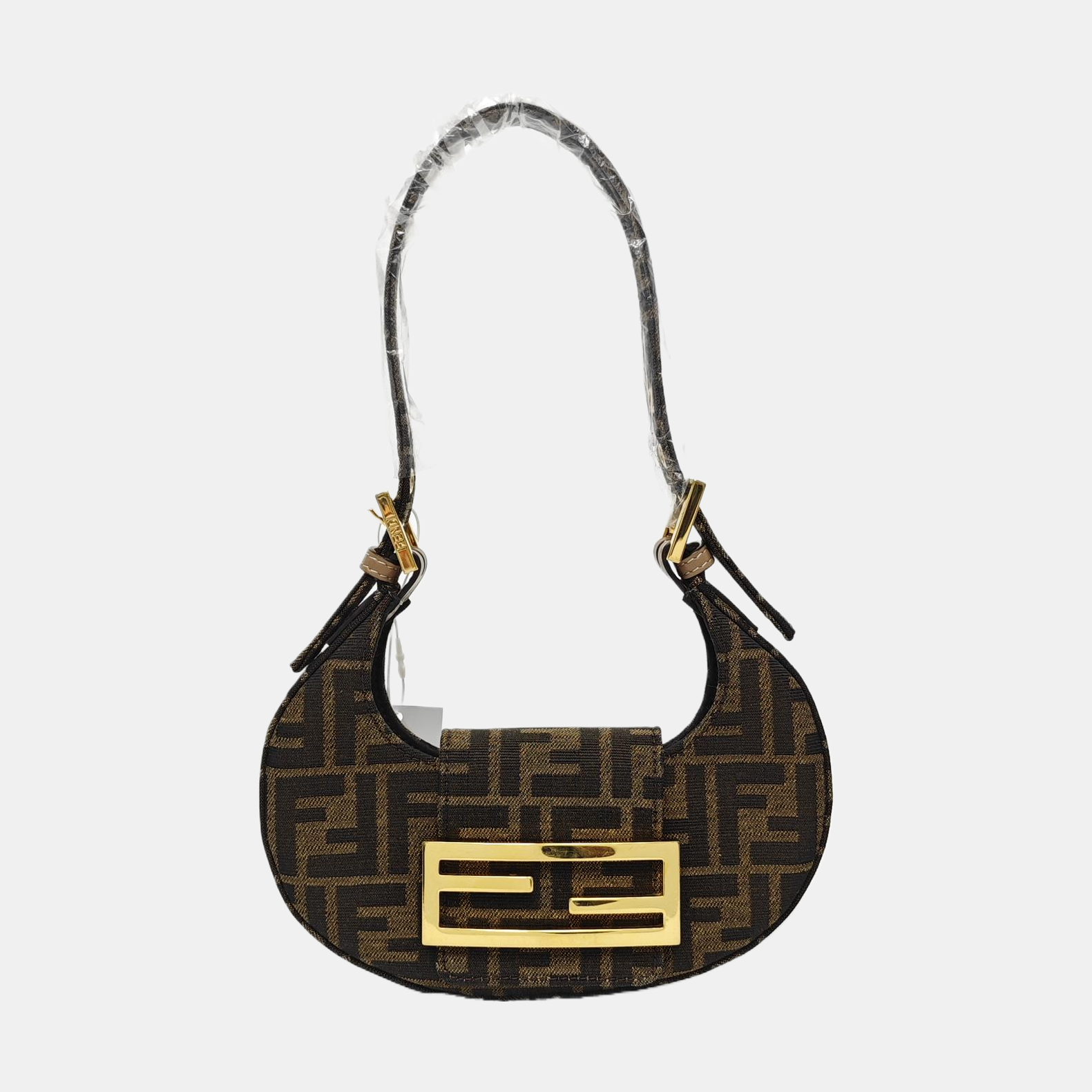 Cookie Mini Monogram Canvas Brown