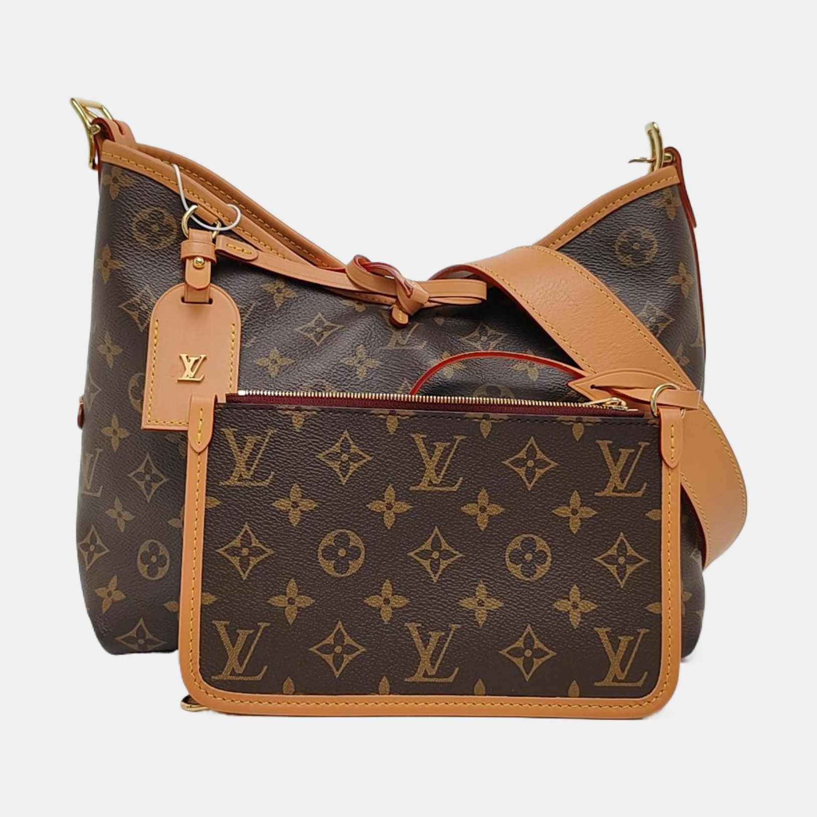 CARRYALL PM Monogram Coated Canvas Brown