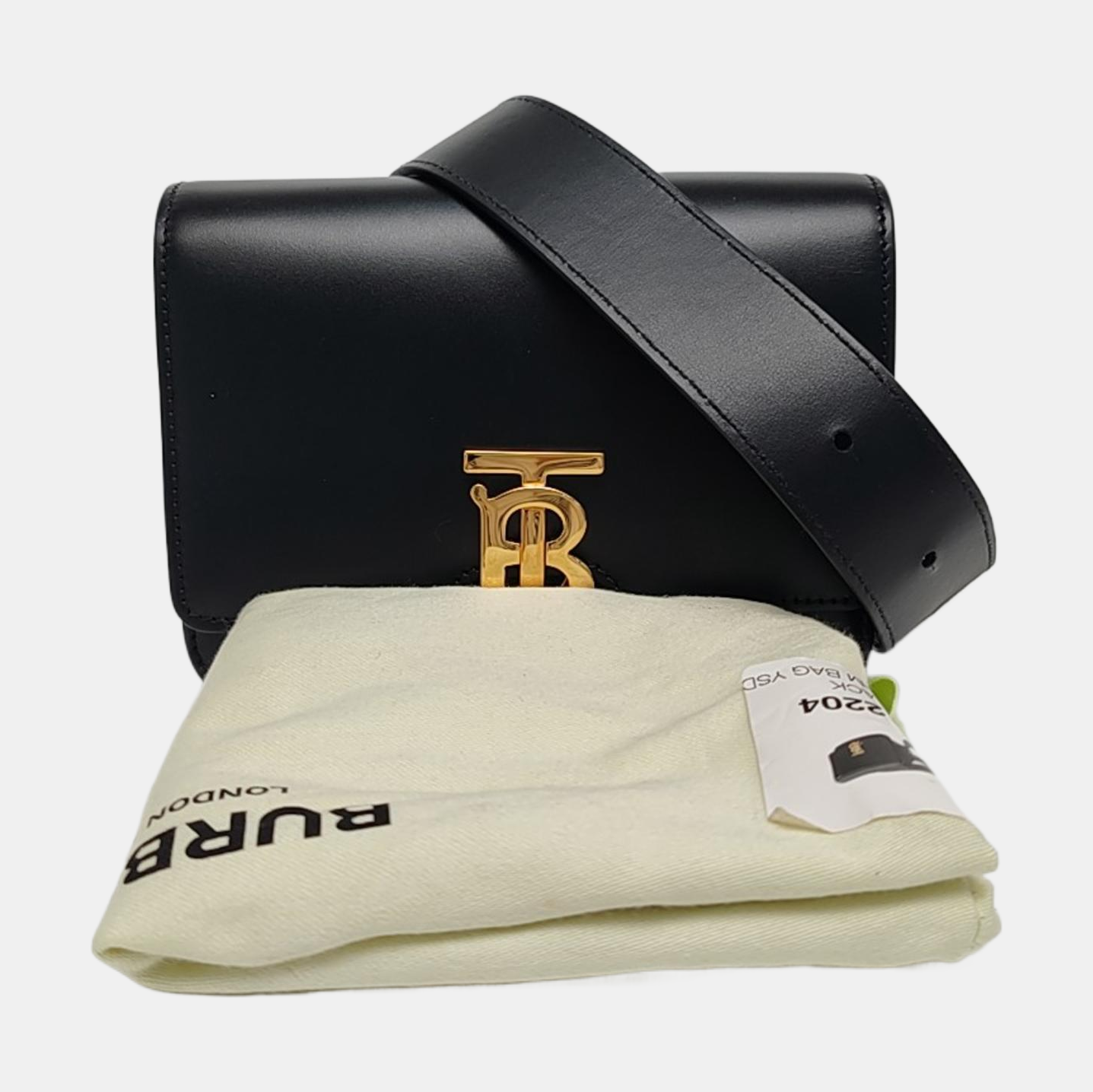 TB Mini Calfskin Black