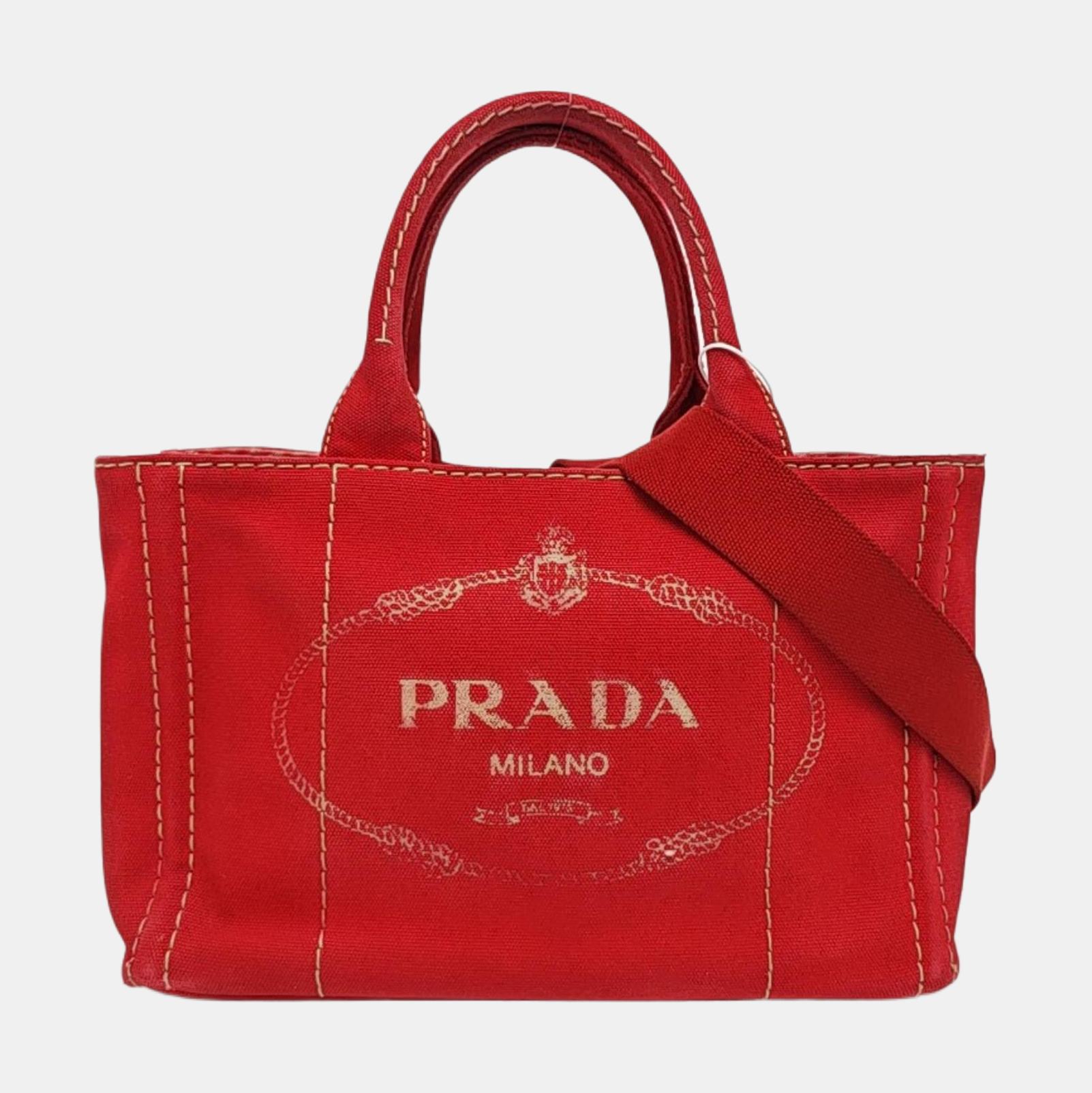 Denim Canvas Red