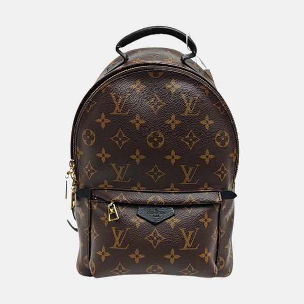 PALM SPRINGS PM Monogram Coated Canvas Brown