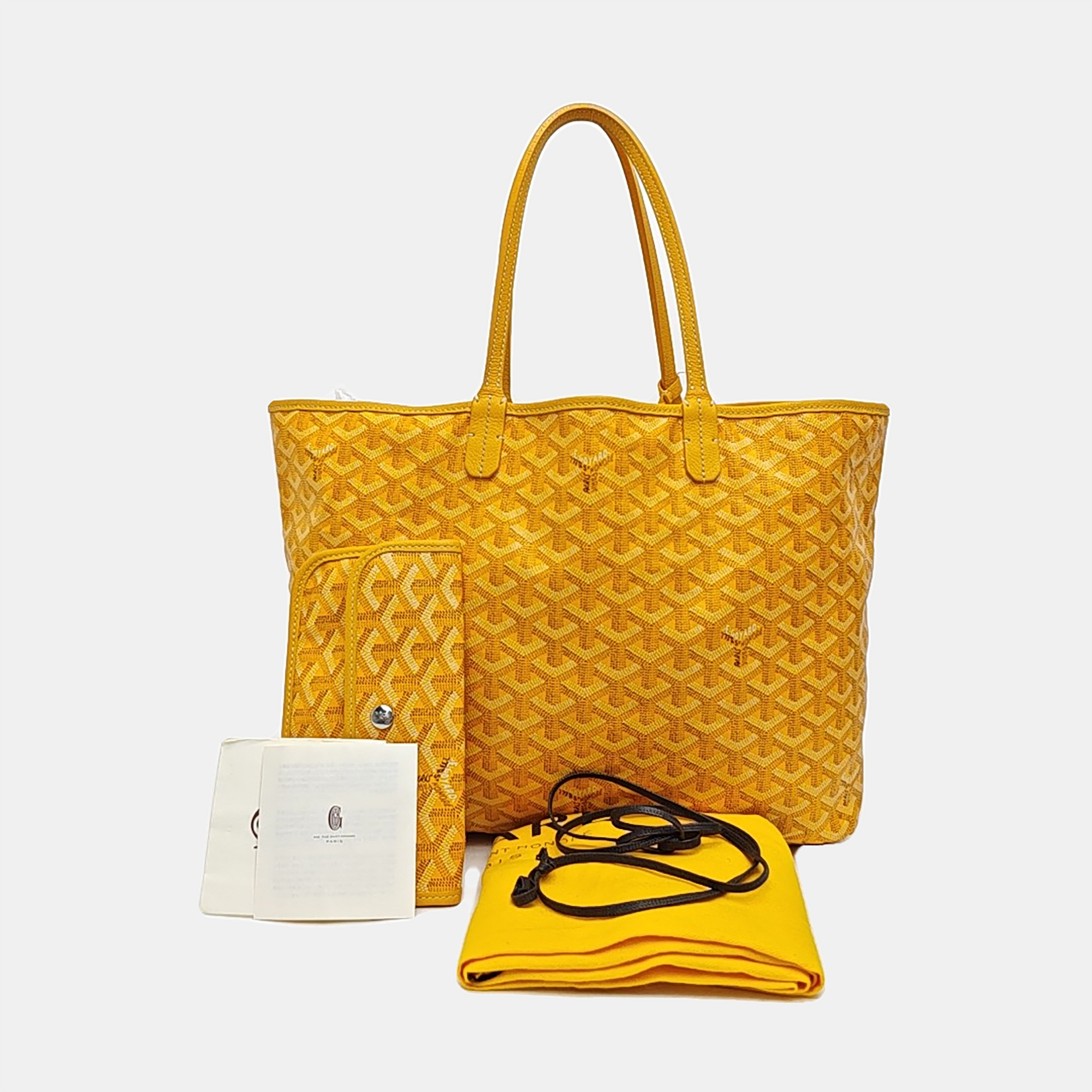Saint Louis PM Coated Canvas Yellow