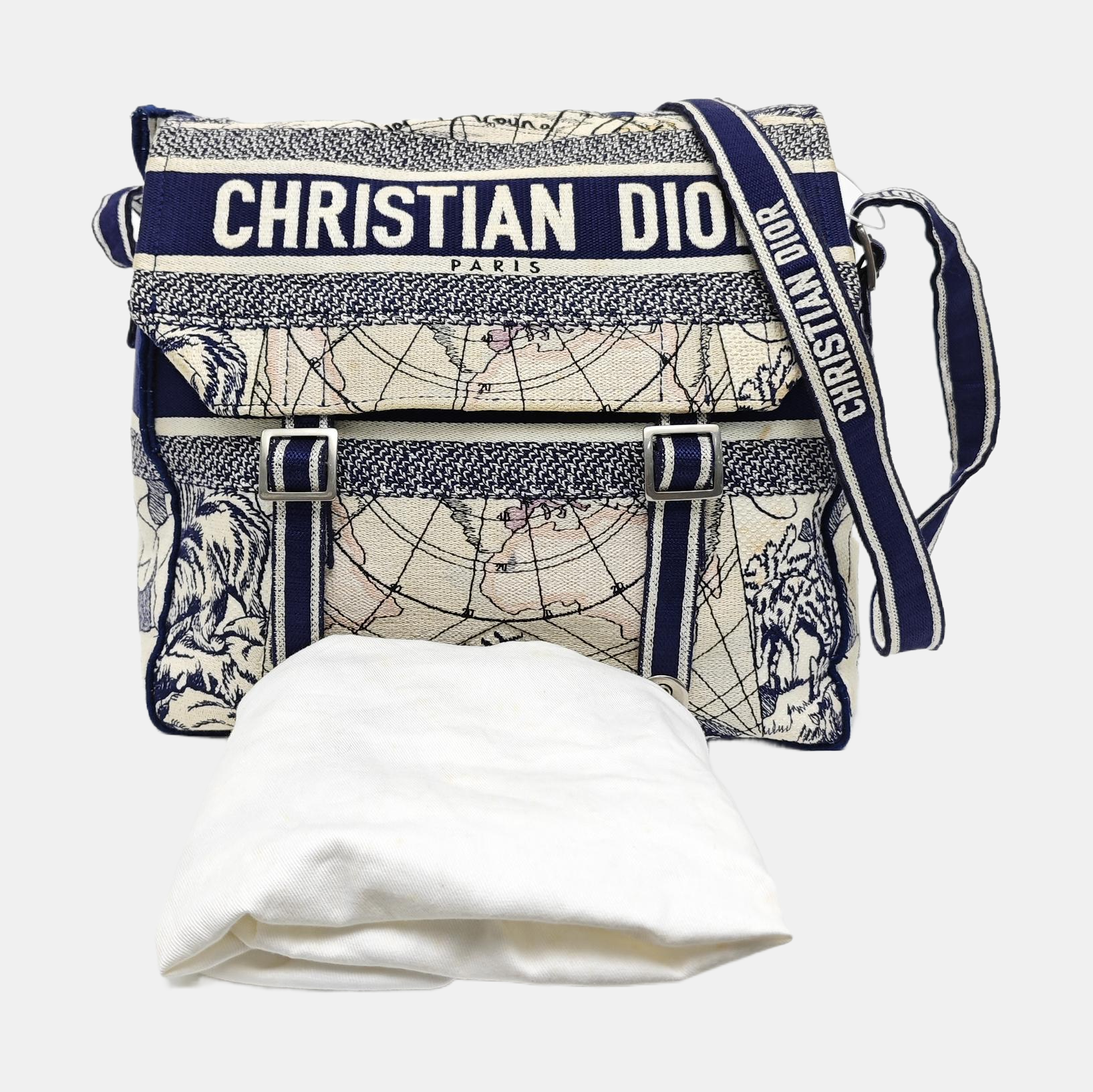 Diorcamp Large Canvas Blue