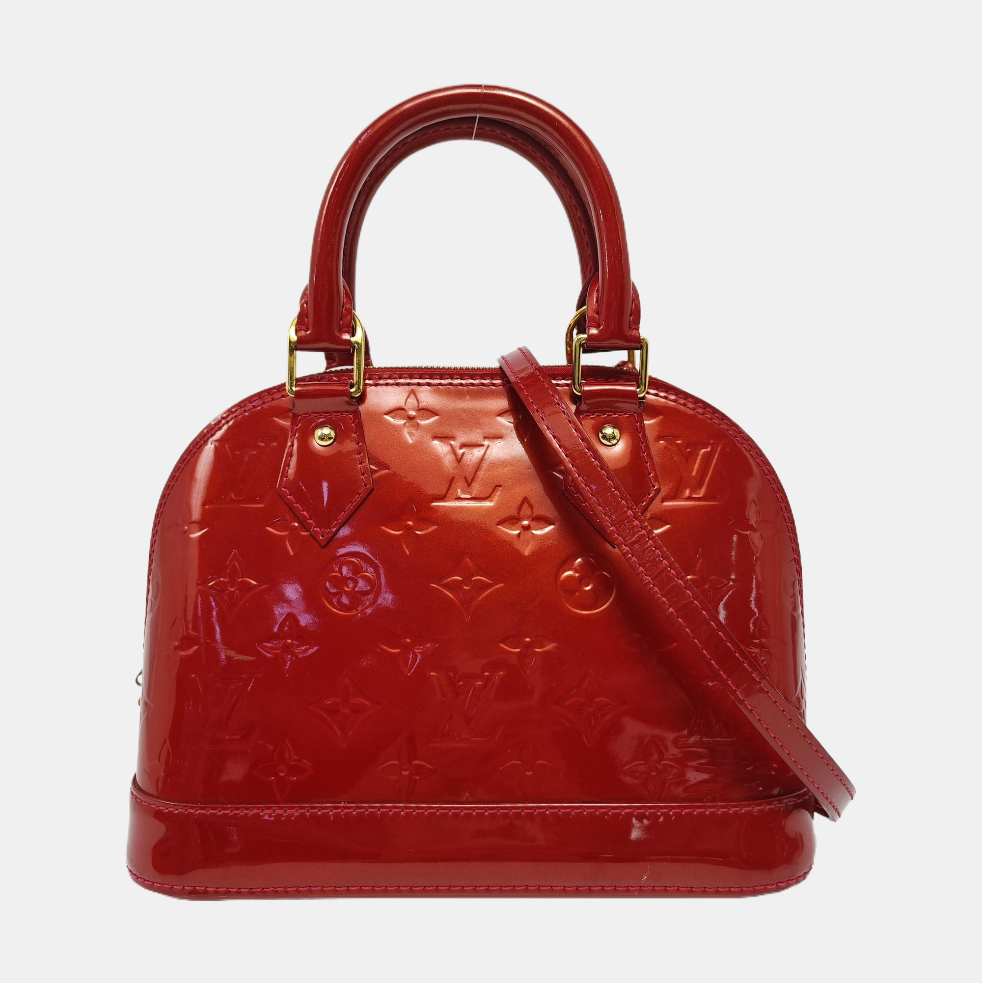 ALMA BB Patent Leather Red